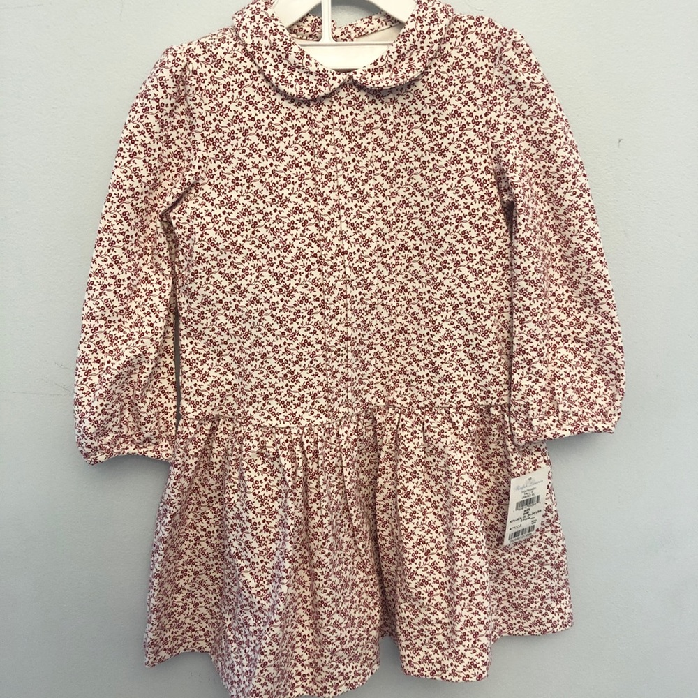 Ralph Lauren Cotton Floral Dress & Bloomers New